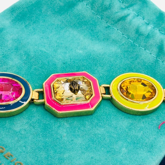 Kurt Geiger Multicolor Crystal Pavel Bracelet - Picture 3 of 4